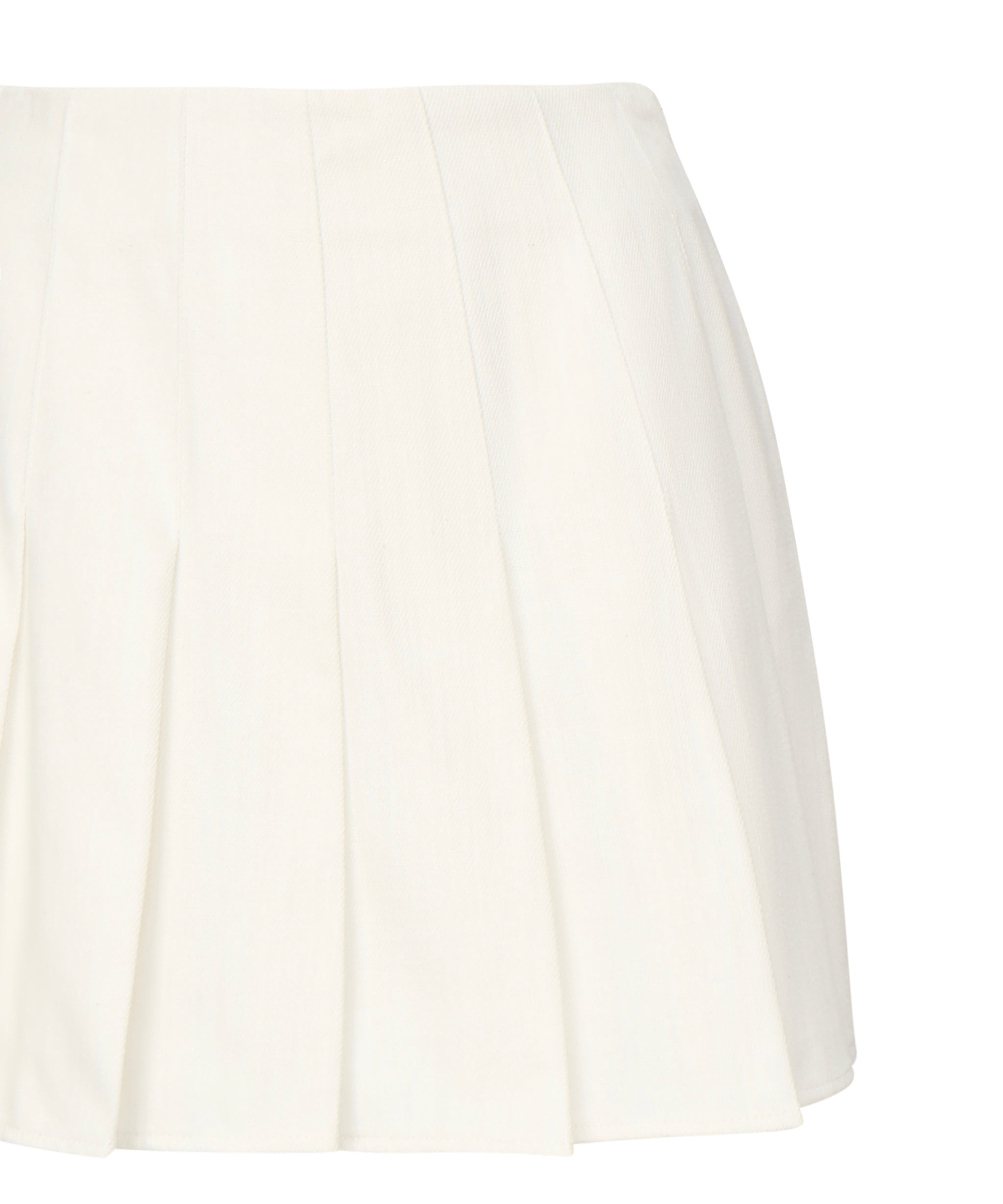 Mini gonna Tennis a pieghe <BR/> 25SSNGN-0002  NINEMINUTES 