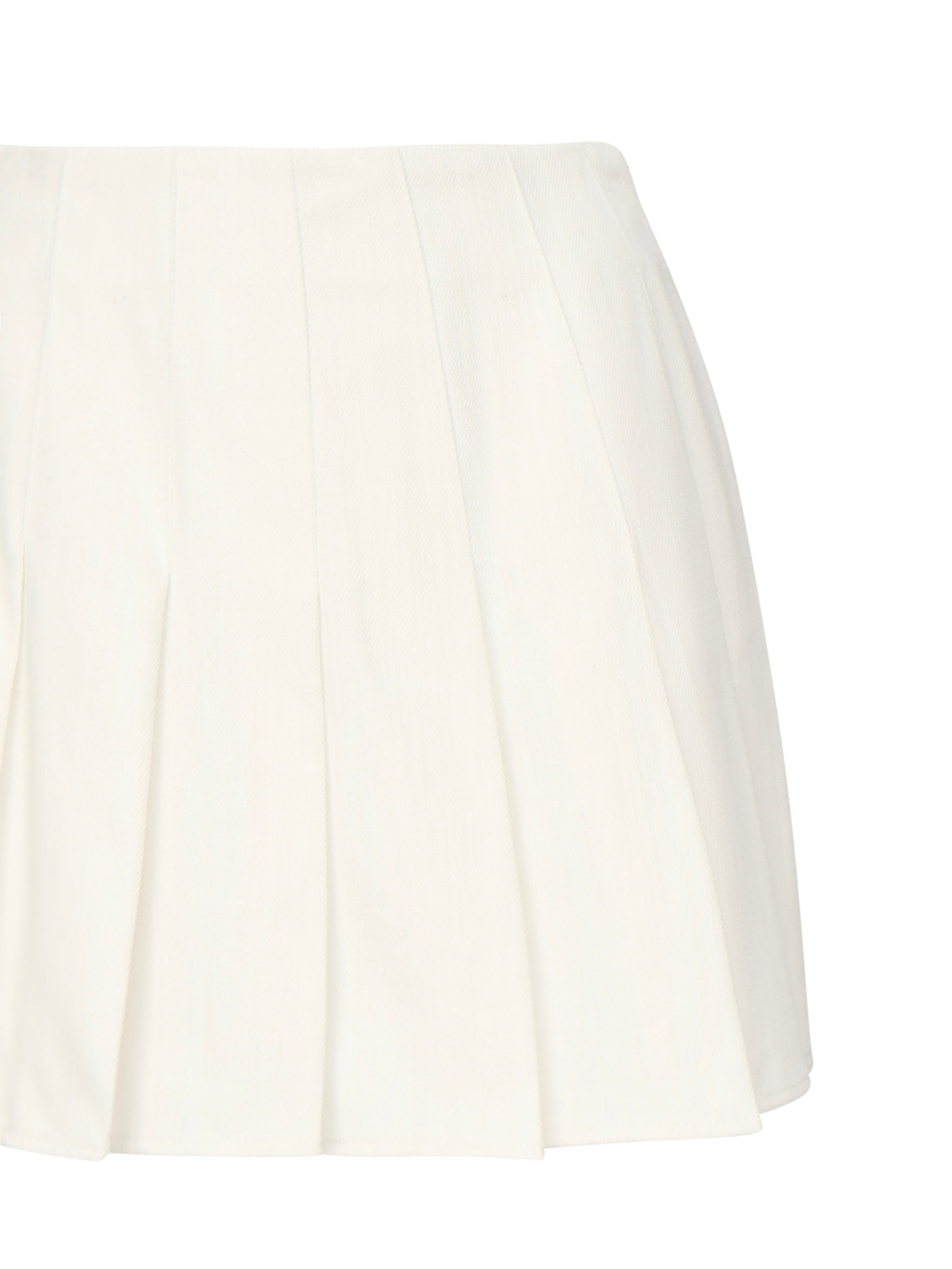 Mini gonna Tennis a pieghe <BR/> 25SSNGN-0002  NINEMINUTES 