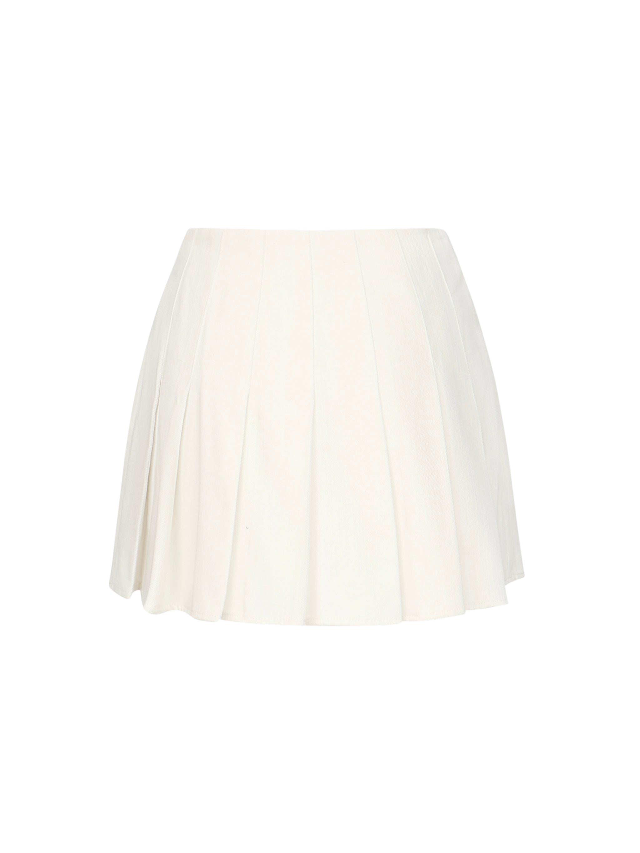 Mini gonna Tennis a pieghe <BR/> 25SSNGN-0002  NINEMINUTES 