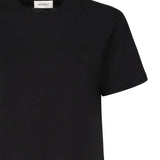 T-shirt in cotone DM8092-1 NERO OTTOD'AME 