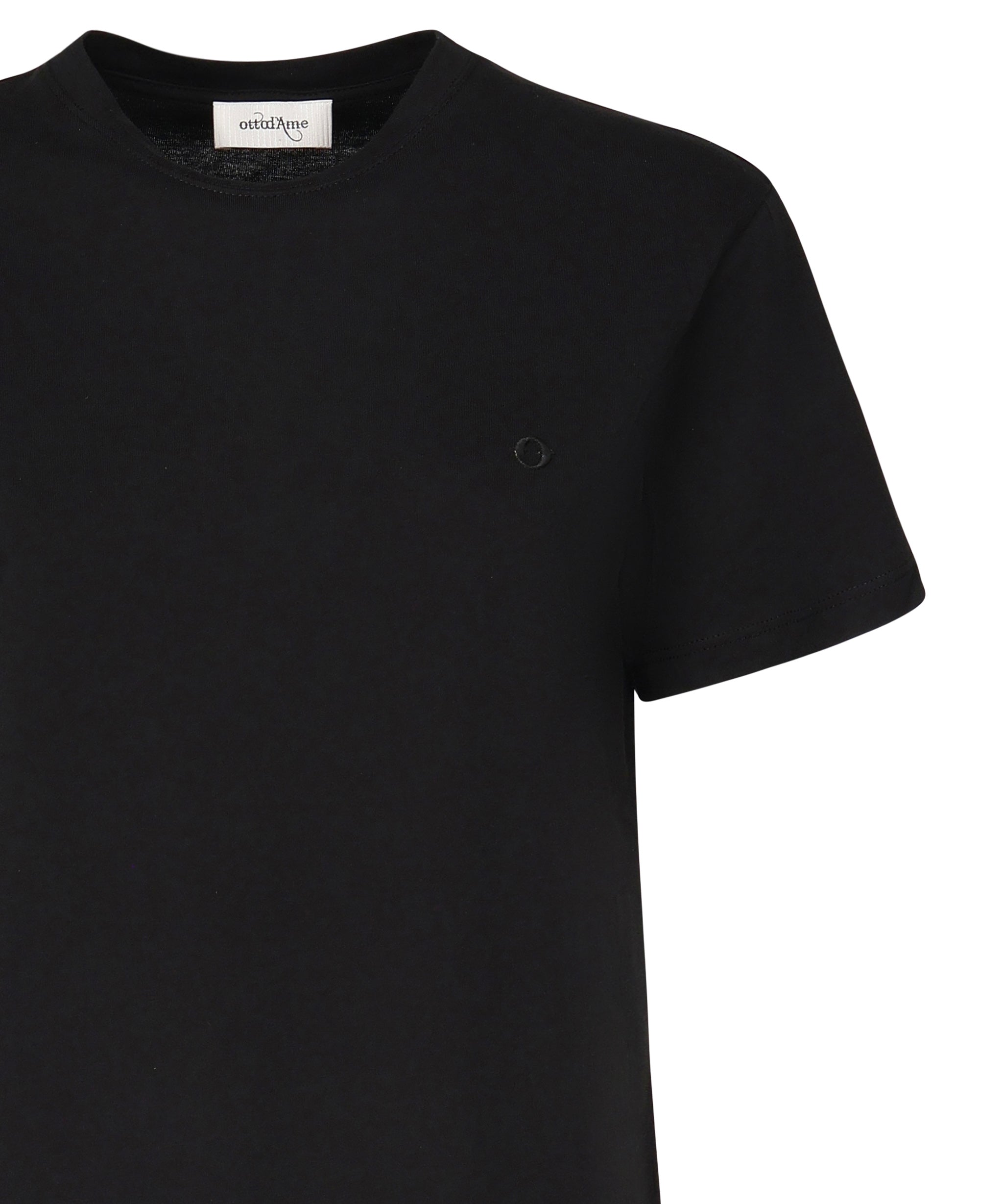 T-shirt in cotone DM8092-1 NERO OTTOD'AME 