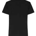 T-shirt in cotone DM8092-1 NERO OTTOD'AME 