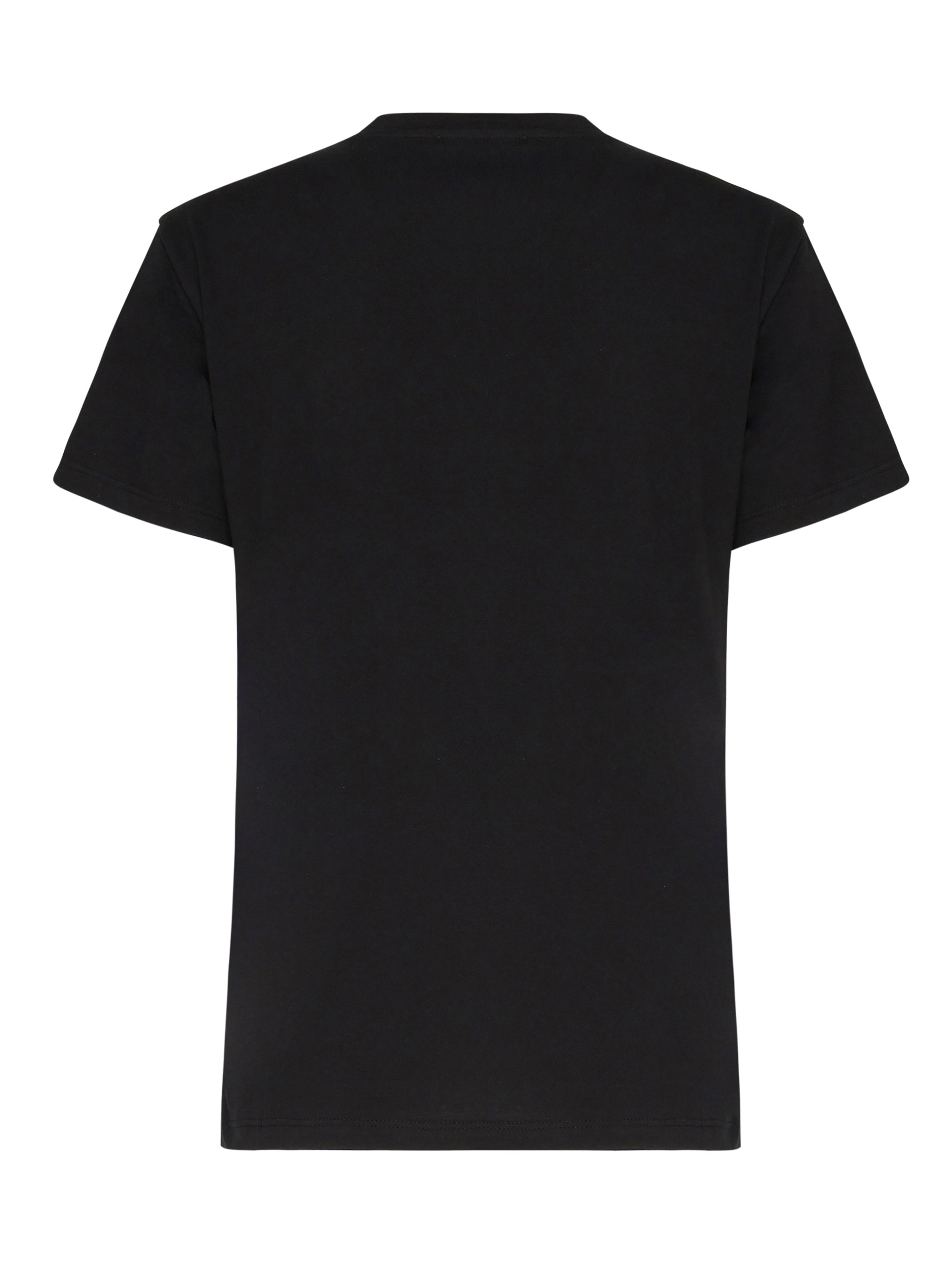 T-shirt in cotone DM8092-1 NERO OTTOD'AME 