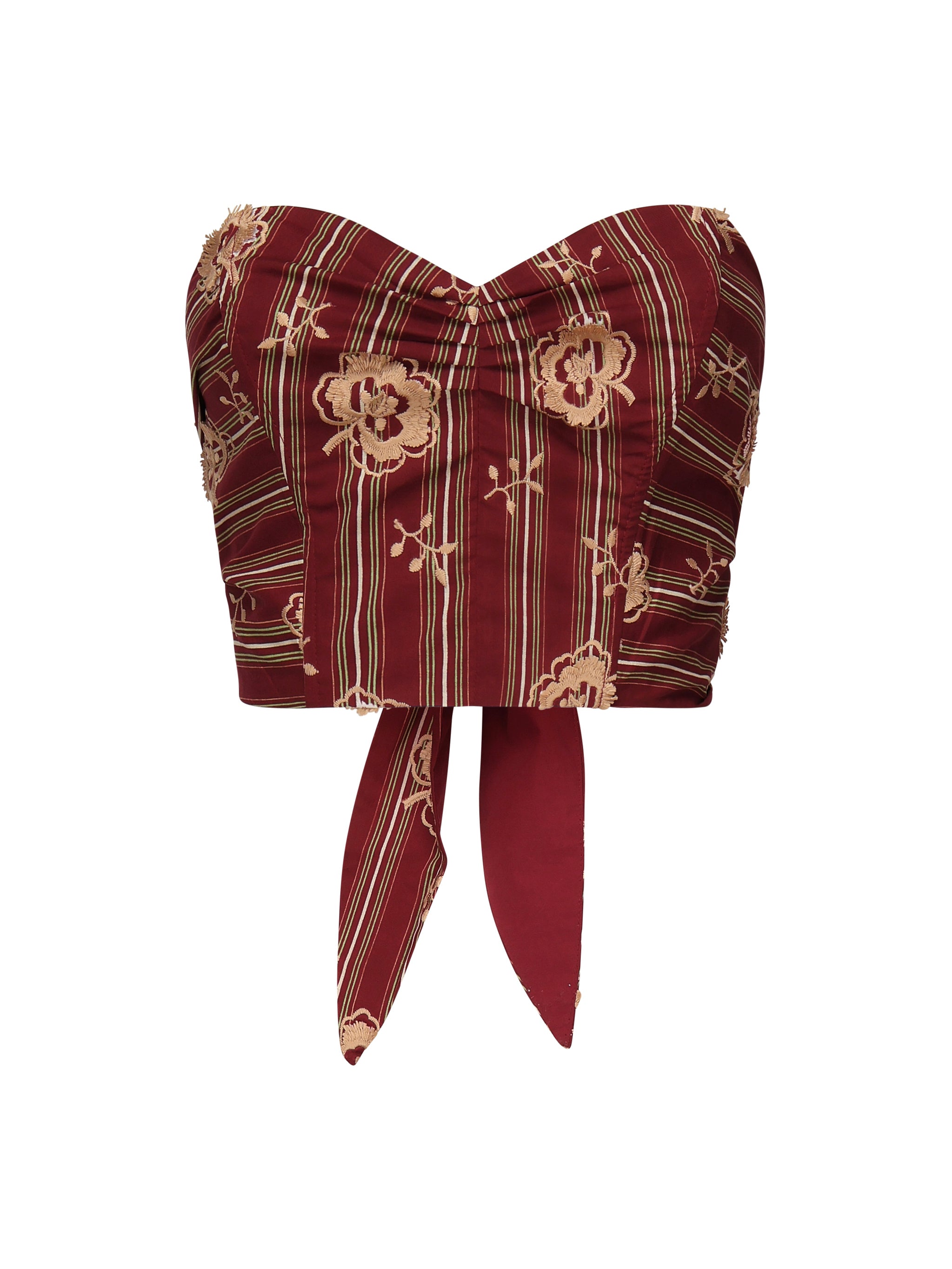 Top a corsetto in mussola di cotone DT9196 VAR. UNICA OTTOD'AME 