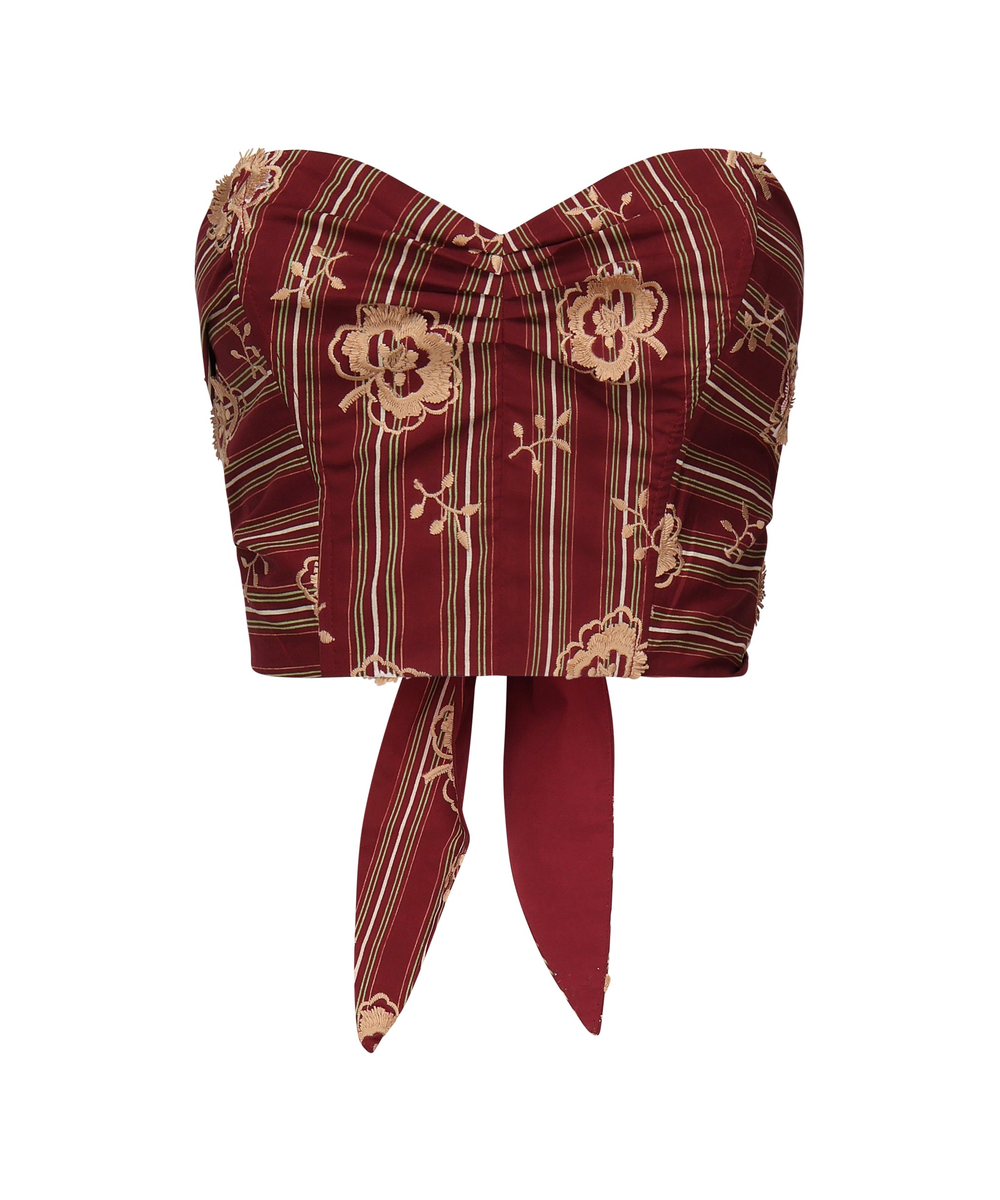Top a corsetto in mussola di cotone DT9196 VAR. UNICA OTTOD'AME 