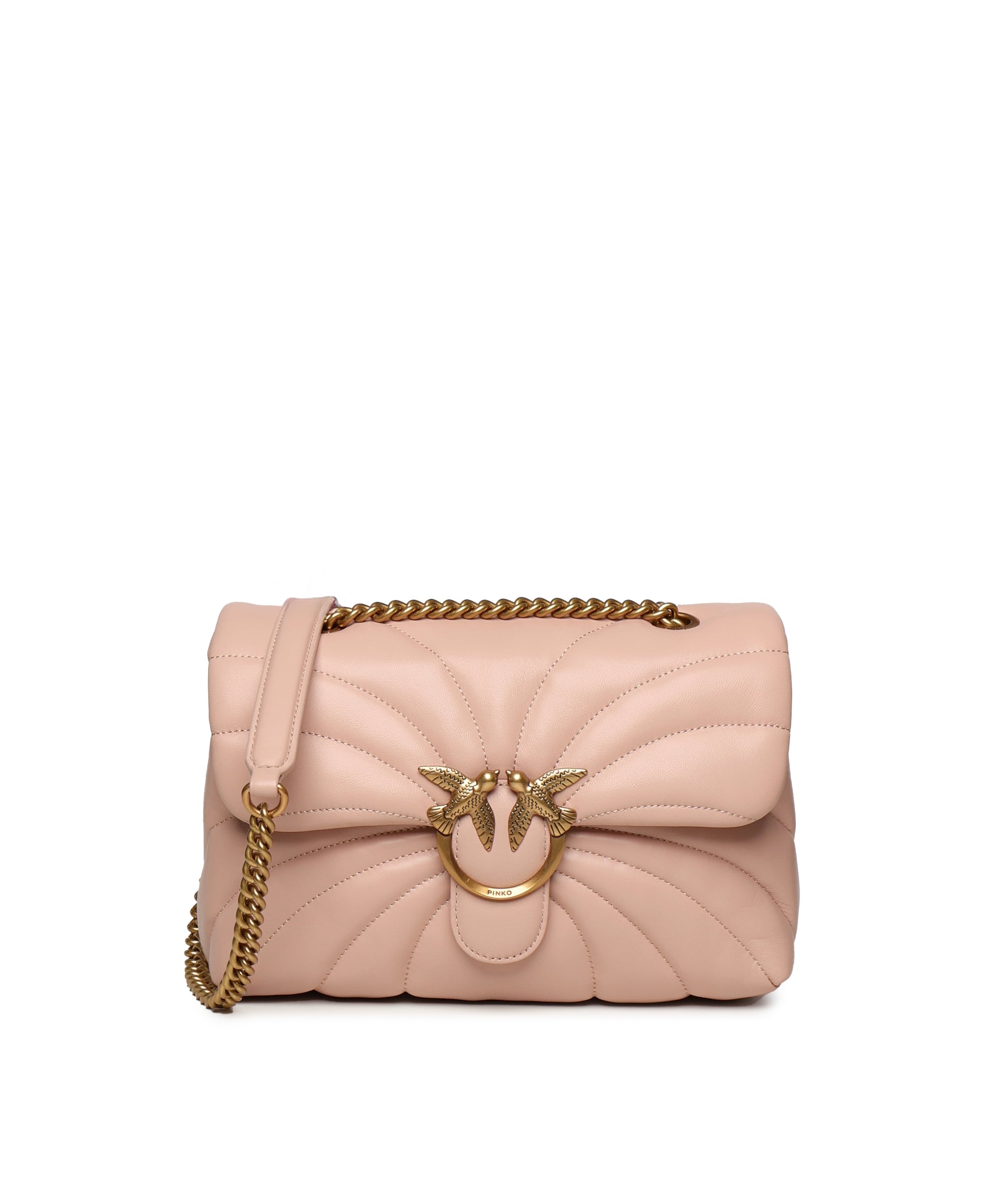 Borsa grande Love Bag Puff trapunta farfalla 100038 A1EXO81Q PINKO 