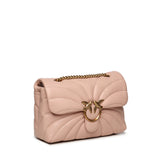 Borsa grande Love Bag Puff trapunta farfalla 100038 A1EXO81Q PINKO 