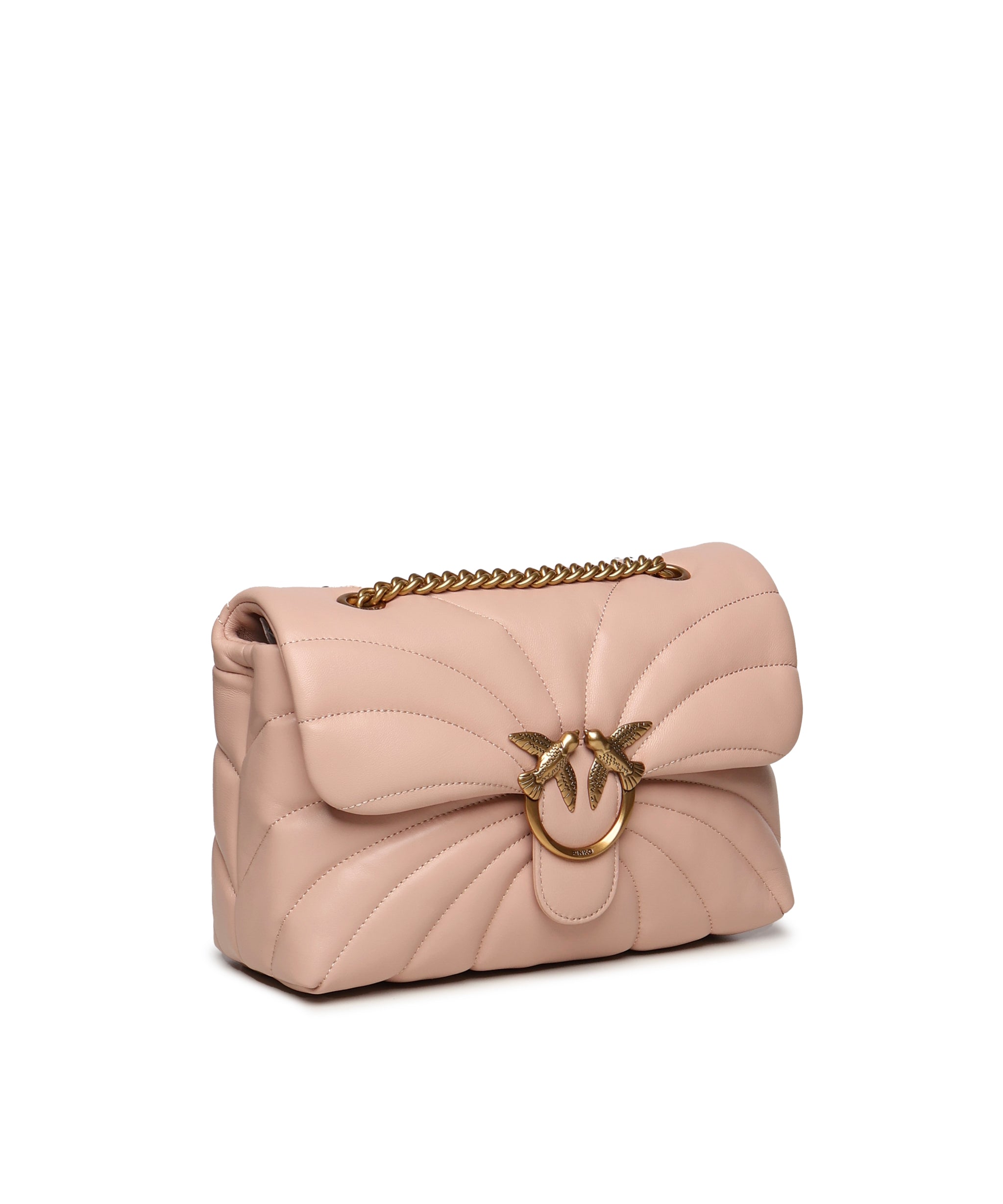 Borsa grande Love Bag Puff trapunta farfalla 100038 A1EXO81Q PINKO 