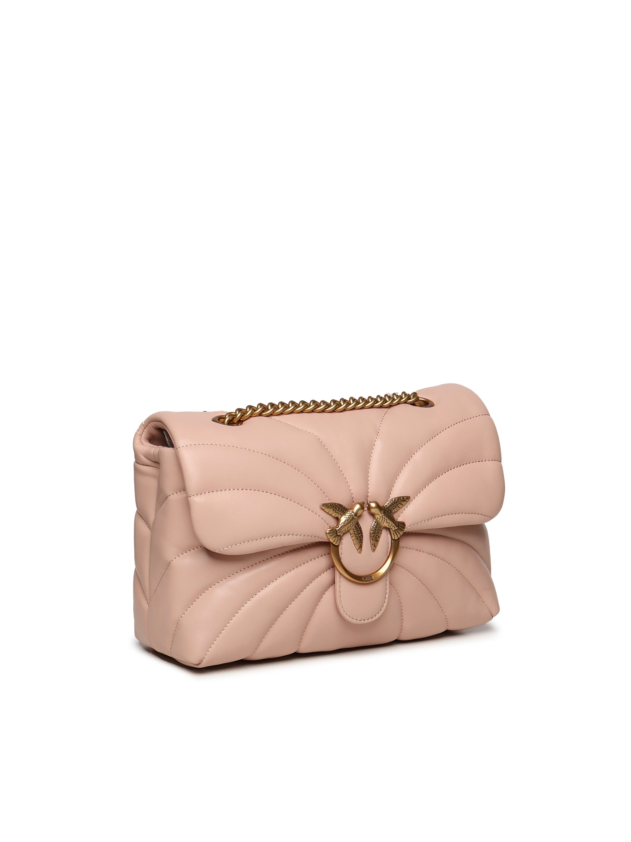 Borsa grande Love Bag Puff trapunta farfalla 100038 A1EXO81Q PINKO 