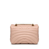 Borsa grande Love Bag Puff trapunta farfalla 100038 A1EXO81Q PINKO 