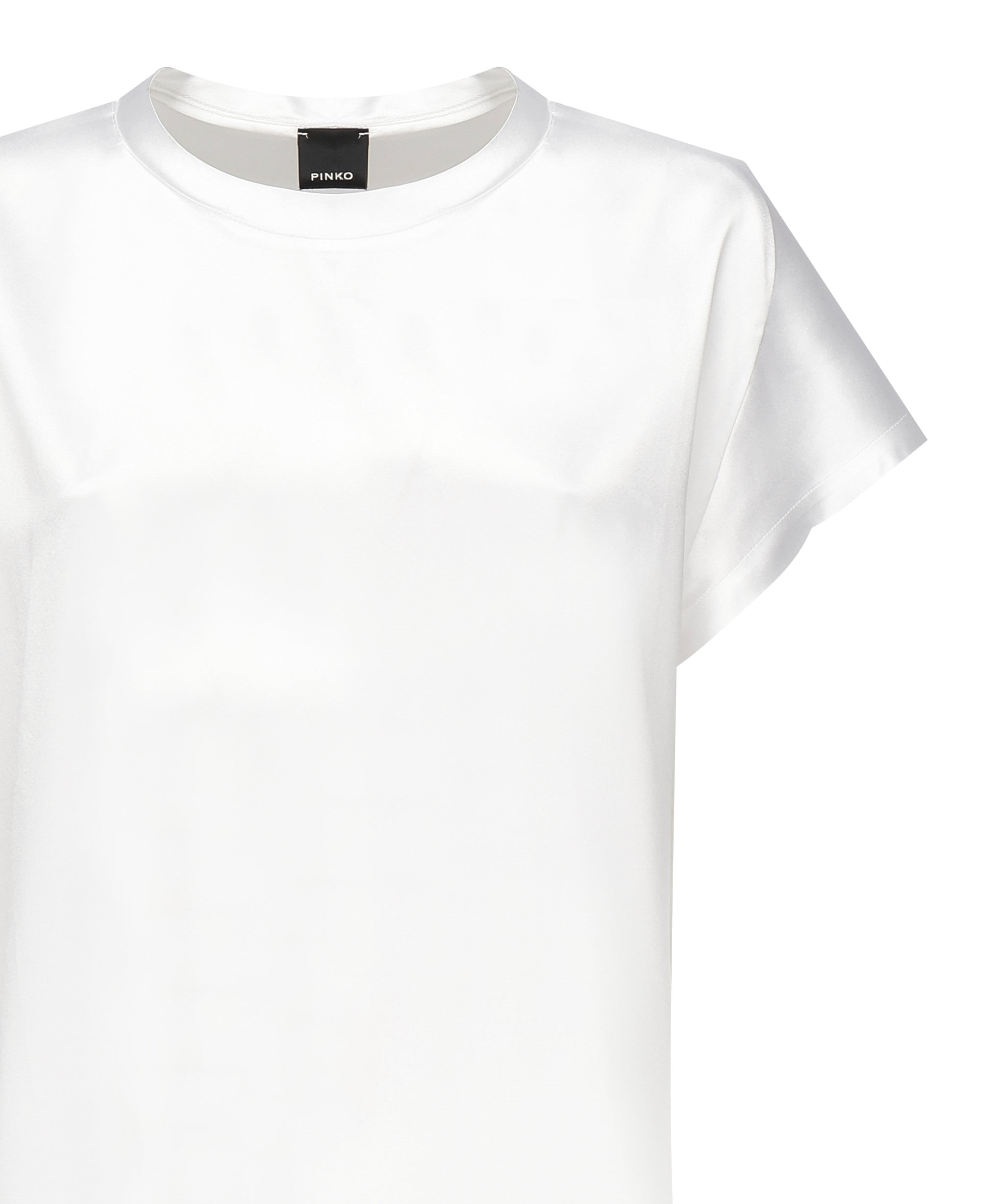 T-shirt in satin<BR/> 100100 A2JRZ05 PINKO 