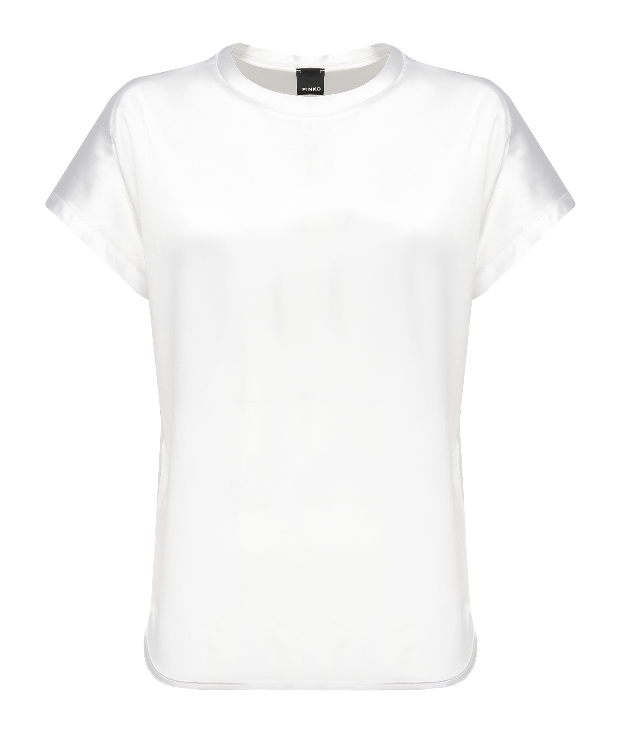 T-shirt in satin<BR/> 100100 A2JRZ05 PINKO 