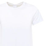 T-shirt maniche corte logo ricamato 100355 A2HNZ04 PINKO 