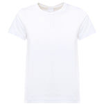 T-shirt maniche corte logo ricamato 100355 A2HNZ04 PINKO 