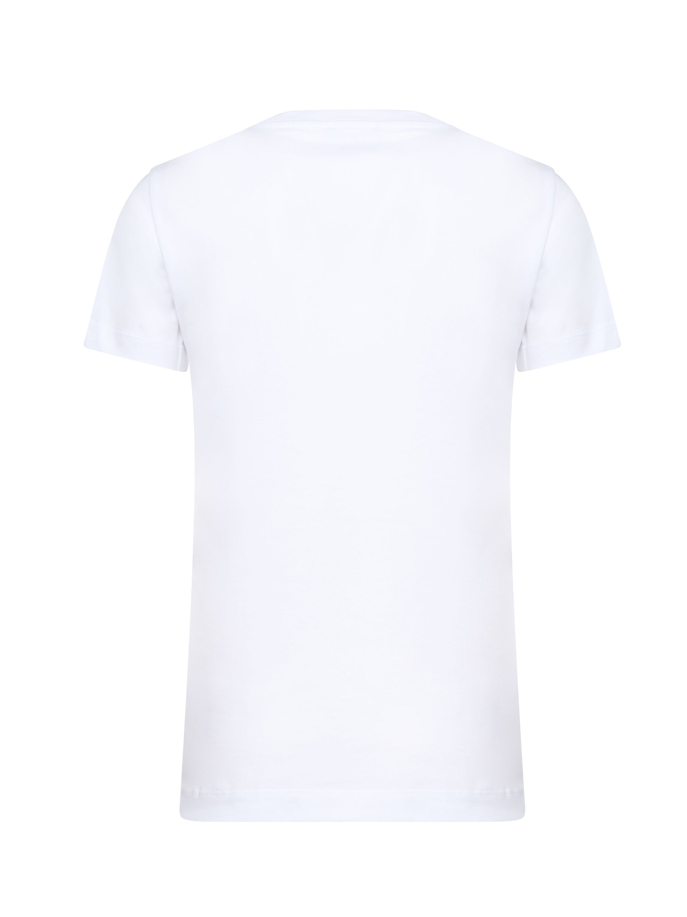 T-shirt mezze maniche ricamo logo 101752 A2HNZ04 PINKO 