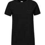 T-shirt mezze maniche ricamo logo 101752 A2HNZ99 PINKO 