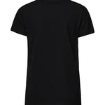 T-shirt mezze maniche ricamo logo 101752 A2HNZ99 PINKO 