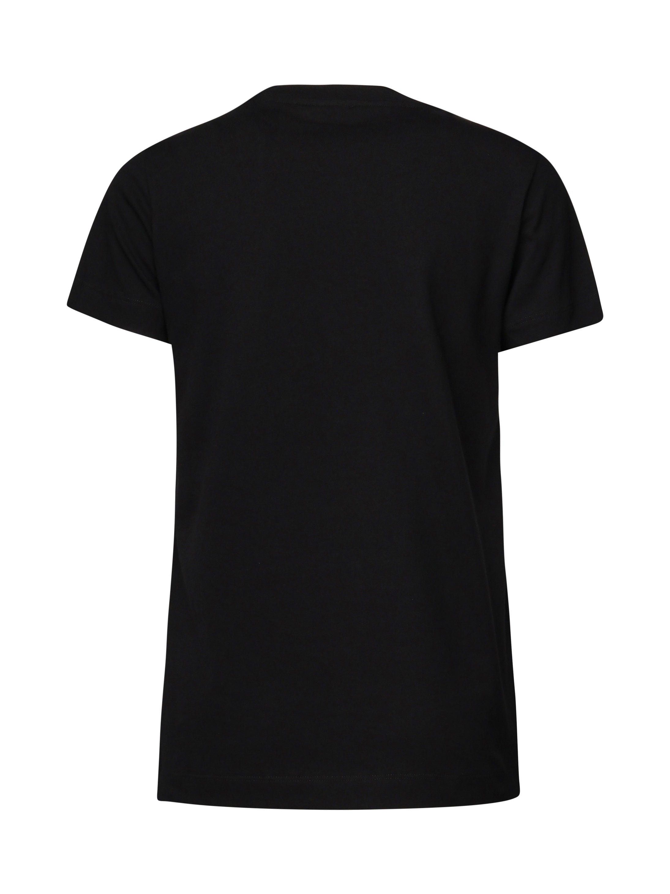T-shirt mezze maniche ricamo logo 101752 A2HNZ99 PINKO 