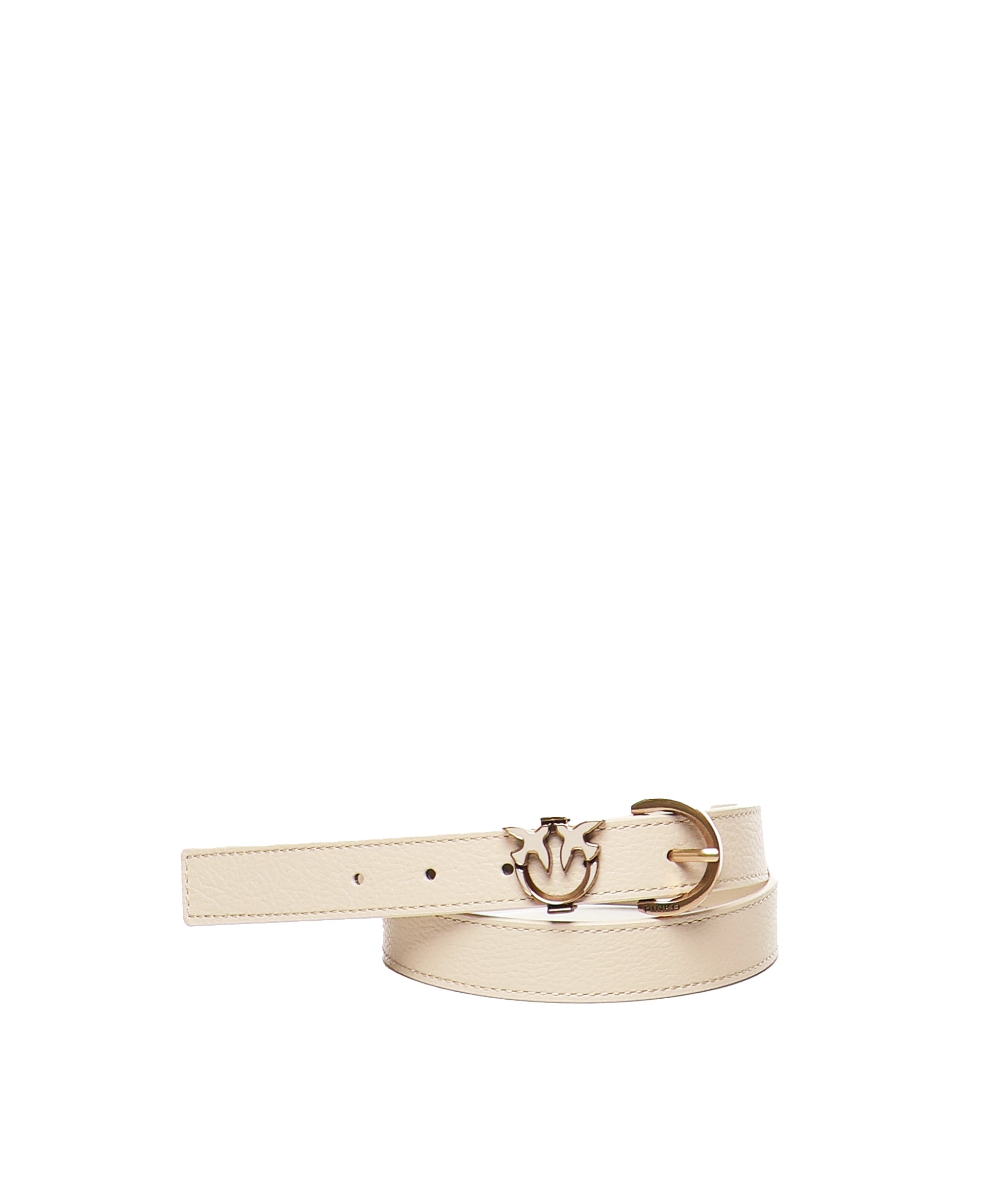Cintura in pelle con logo 102820 A158C50Q PINKO 