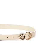 Cintura in pelle con logo 102820 A158C50Q PINKO 