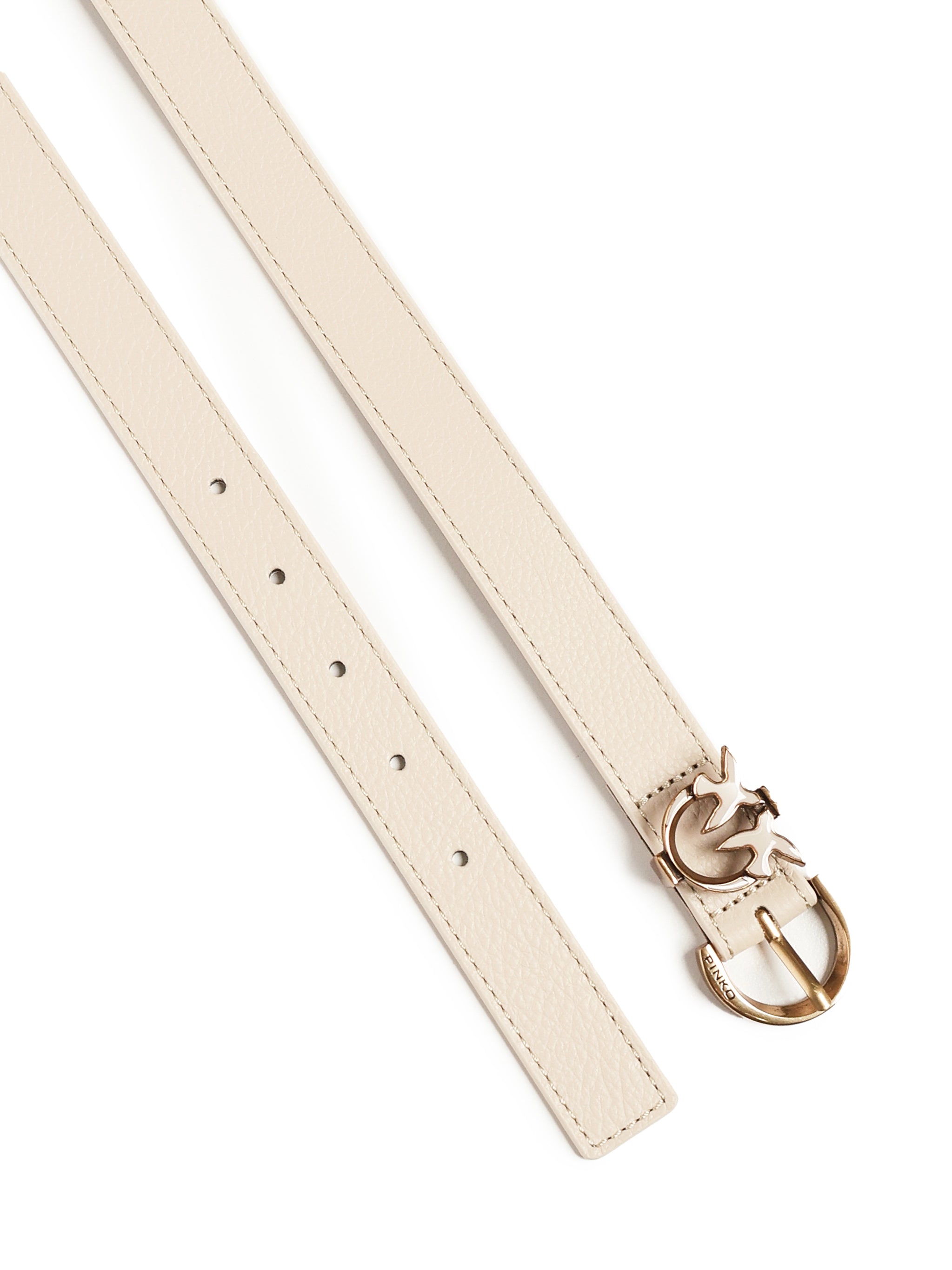 Cintura in pelle con logo 102820 A158C50Q PINKO 