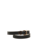 Cintura in pelle con logo<BR/> 102820 A158Z99Q PINKO 