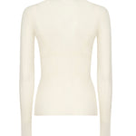 Maglia semitrasparente a costine 102977 A1NDZ09 PINKO 