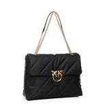 Borsa grande trapuntata Love Bag tessuto riciclato 103347 A05FZ99Q PINKO 