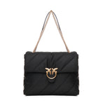 Borsa grande trapuntata Love Bag tessuto riciclato 103347 A05FZ99Q PINKO 