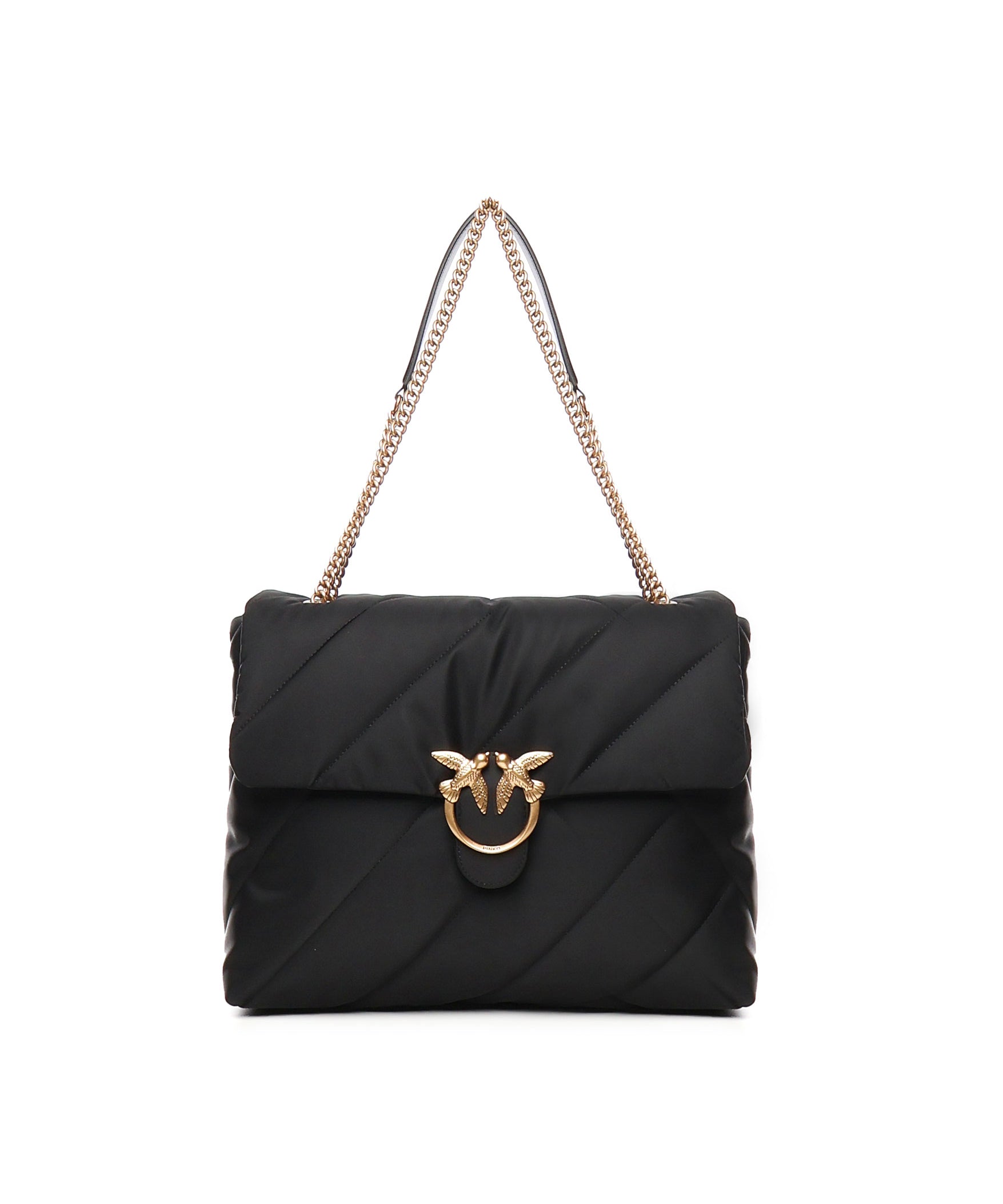 Borsa grande trapuntata Love Bag tessuto riciclato 103347 A05FZ99Q PINKO 