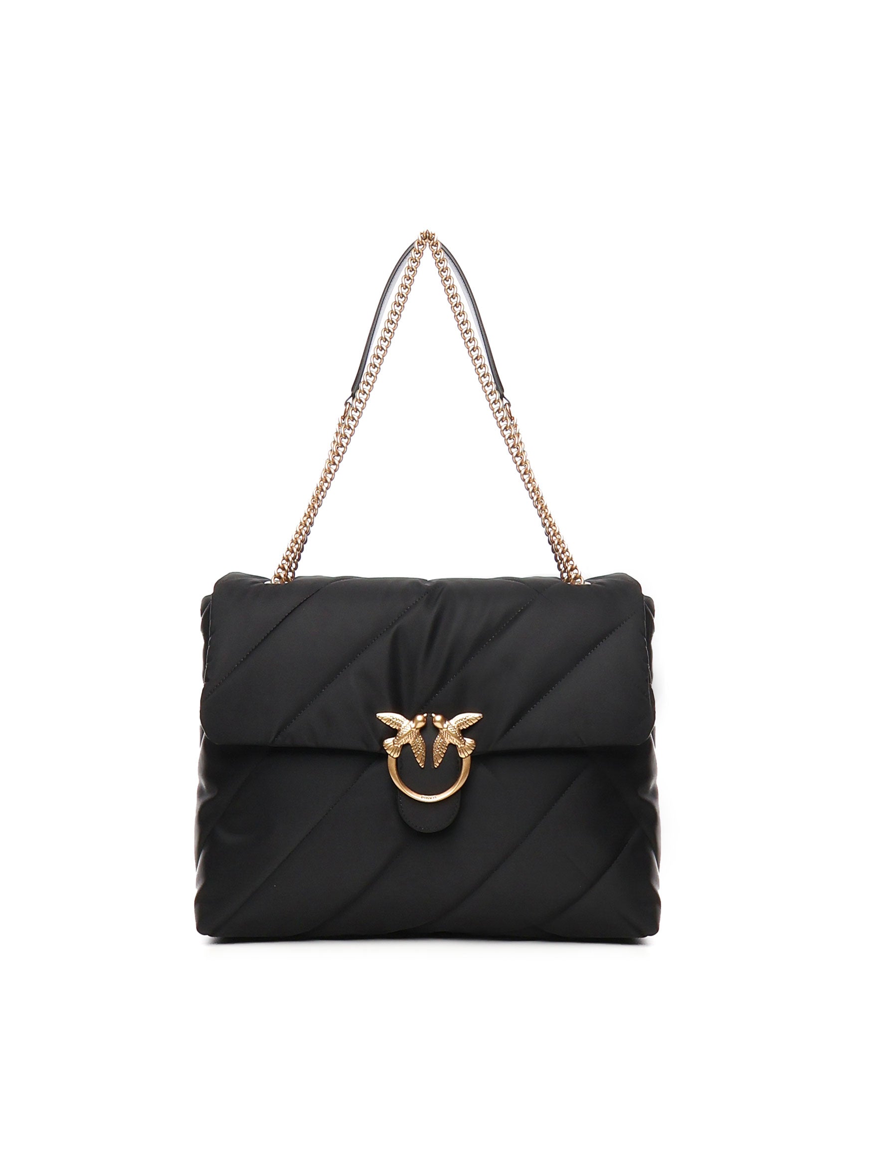 Borsa grande trapuntata Love Bag tessuto riciclato 103347 A05FZ99Q PINKO 