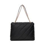 Borsa grande trapuntata Love Bag tessuto riciclato 103347 A05FZ99Q PINKO 