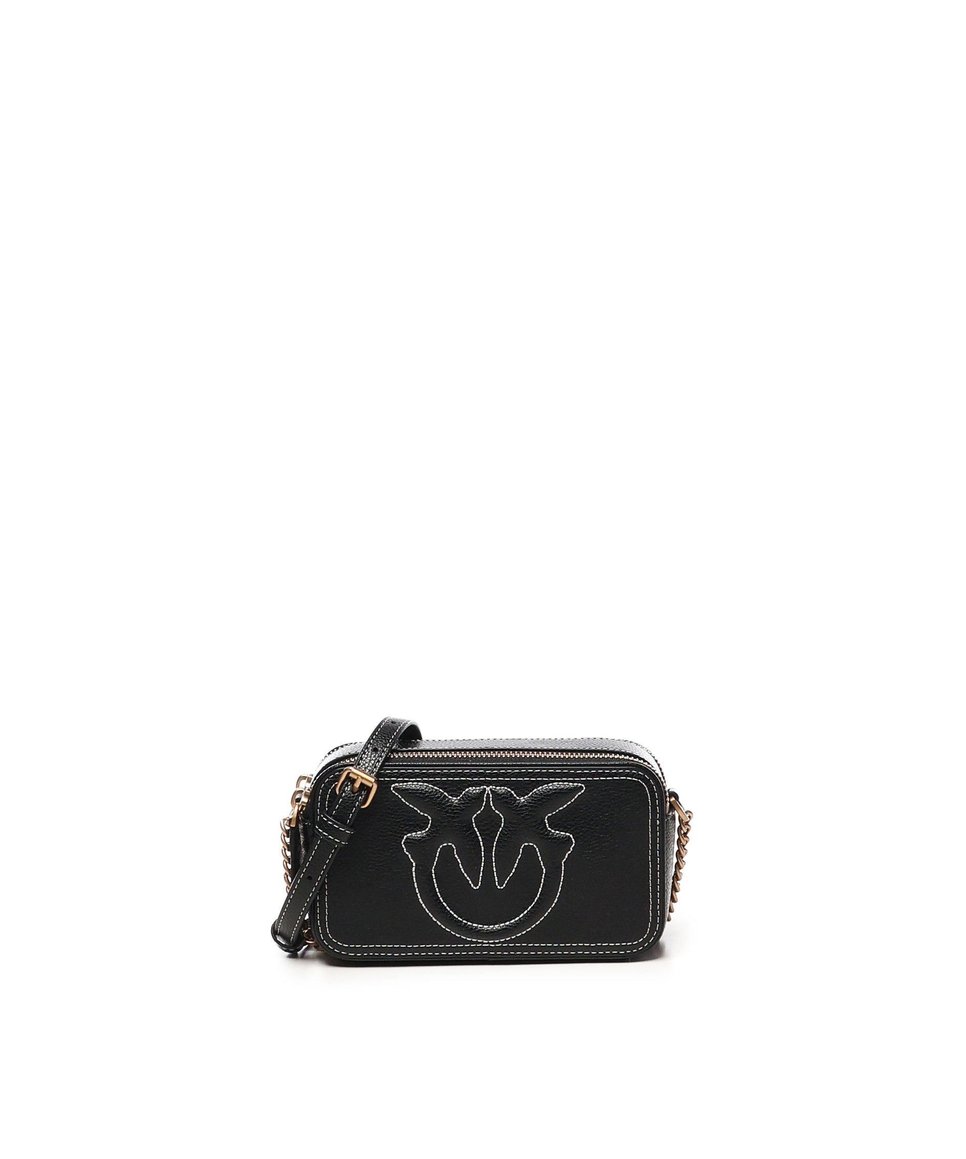 Mini Borsa a tracolla con logo 103799 A1LFZ99Q PINKO 