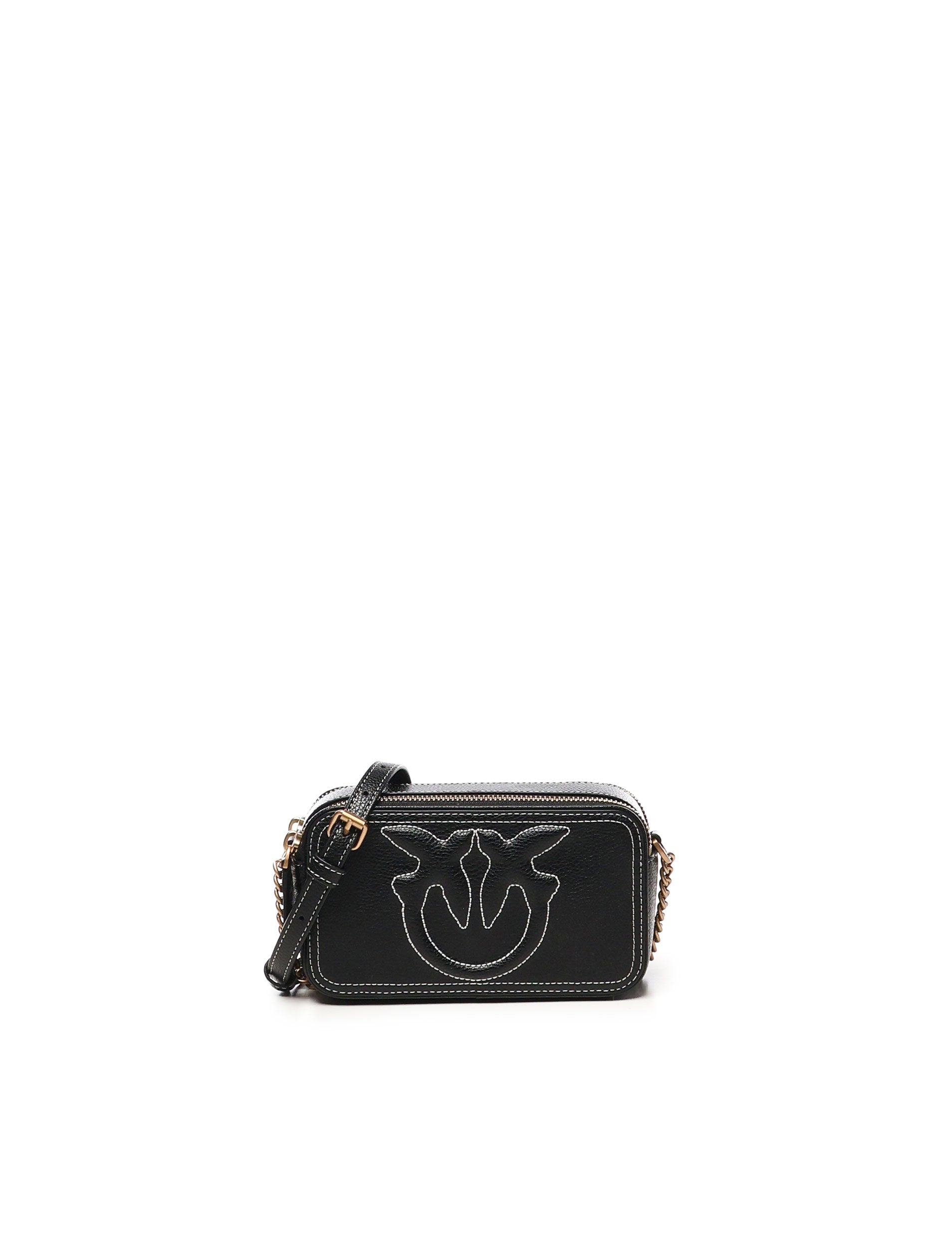 Mini Borsa a tracolla con logo 103799 A1LFZ99Q PINKO 
