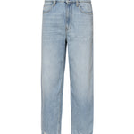 Jeans larghi con fondo sfrangiato<BR/> 103857 A2E5PJN PINKO 