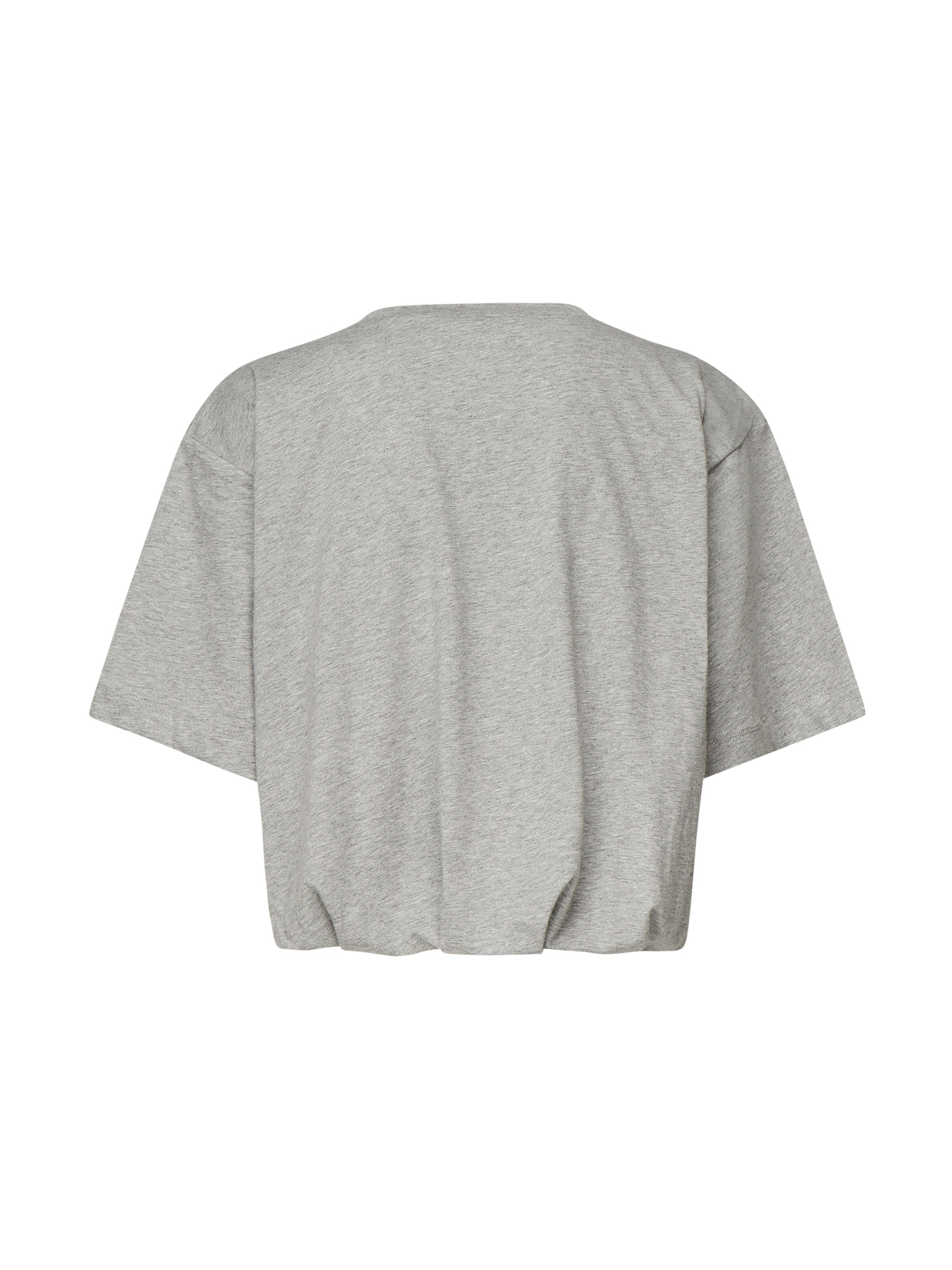 T-shirt cropped con ricamo logo 104257 A2F8I42 PINKO 