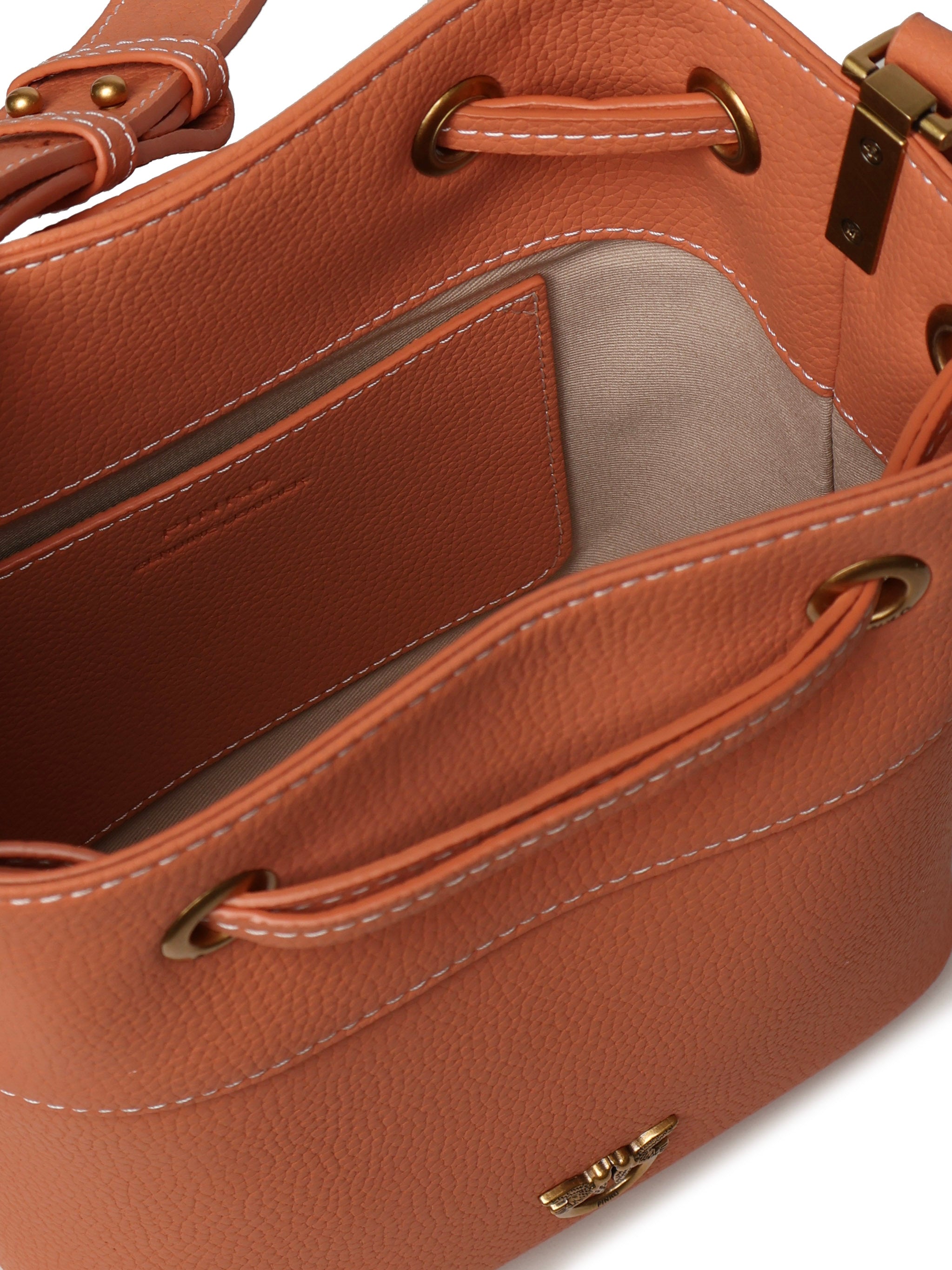 Borsa piccola a secchiello con tracolla 104303 A29QA57Q PINKO 