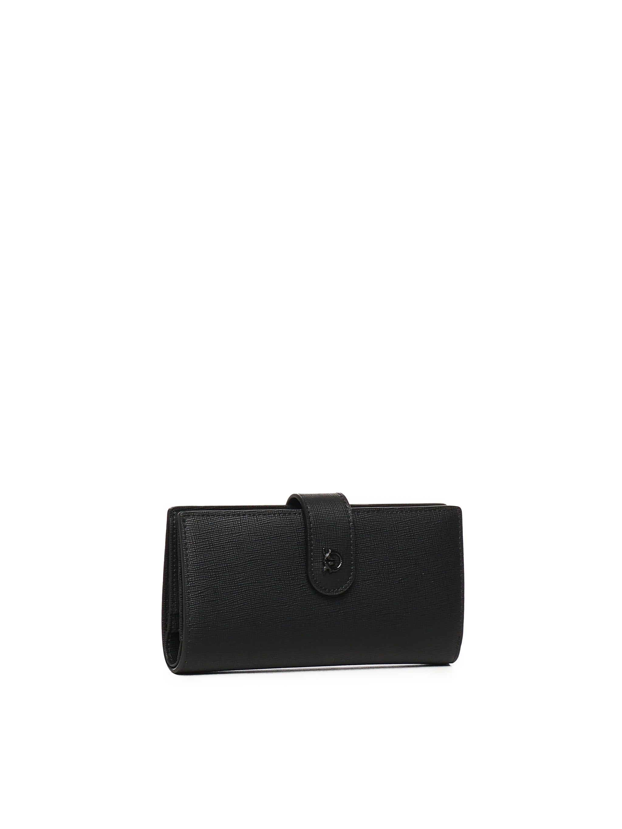 Portafoglio in pelle saffiano con logo 104354 A29PZ99B PINKO 