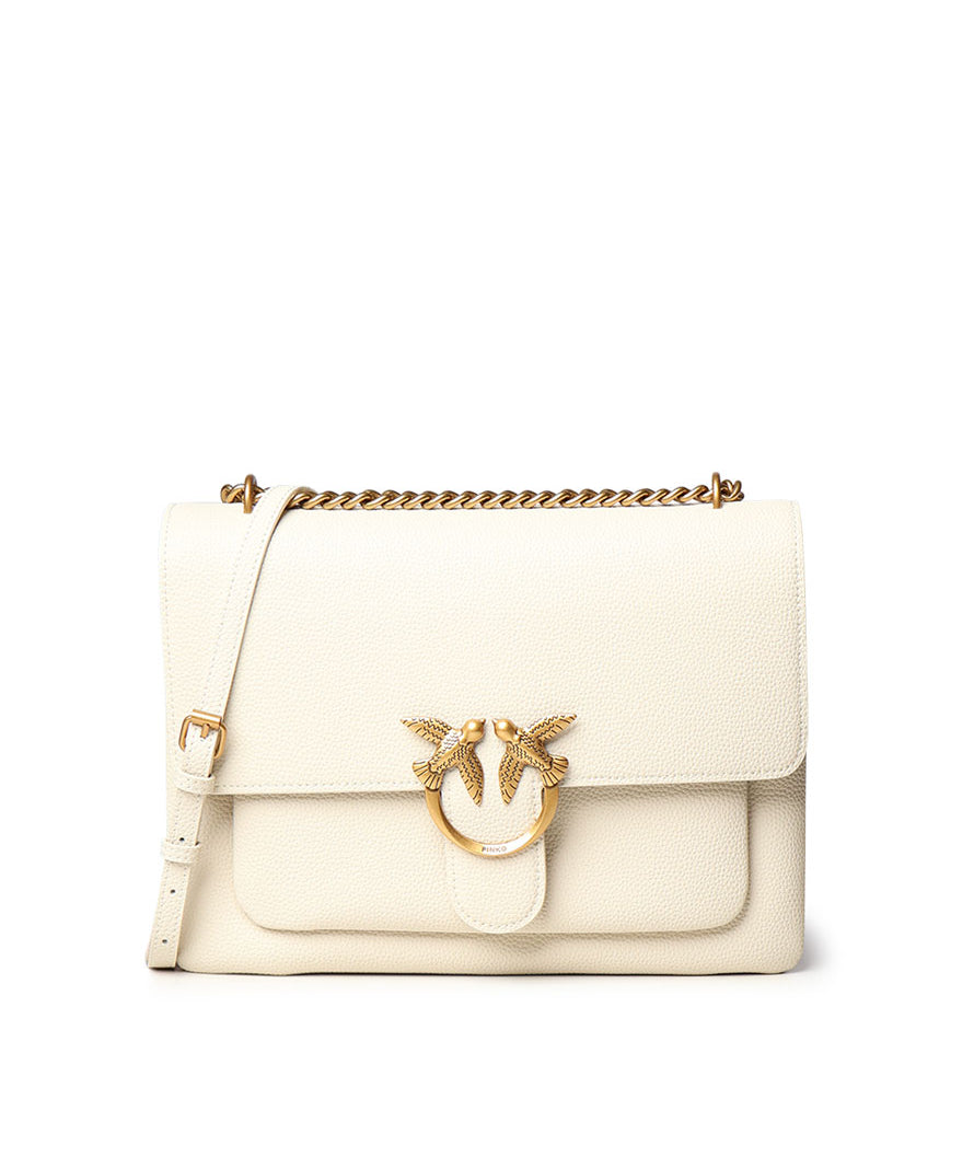 Borsa piccola a tracolla Love Bag in pelle morbida<BR/> 104527 A29QZ14Q PINKO 