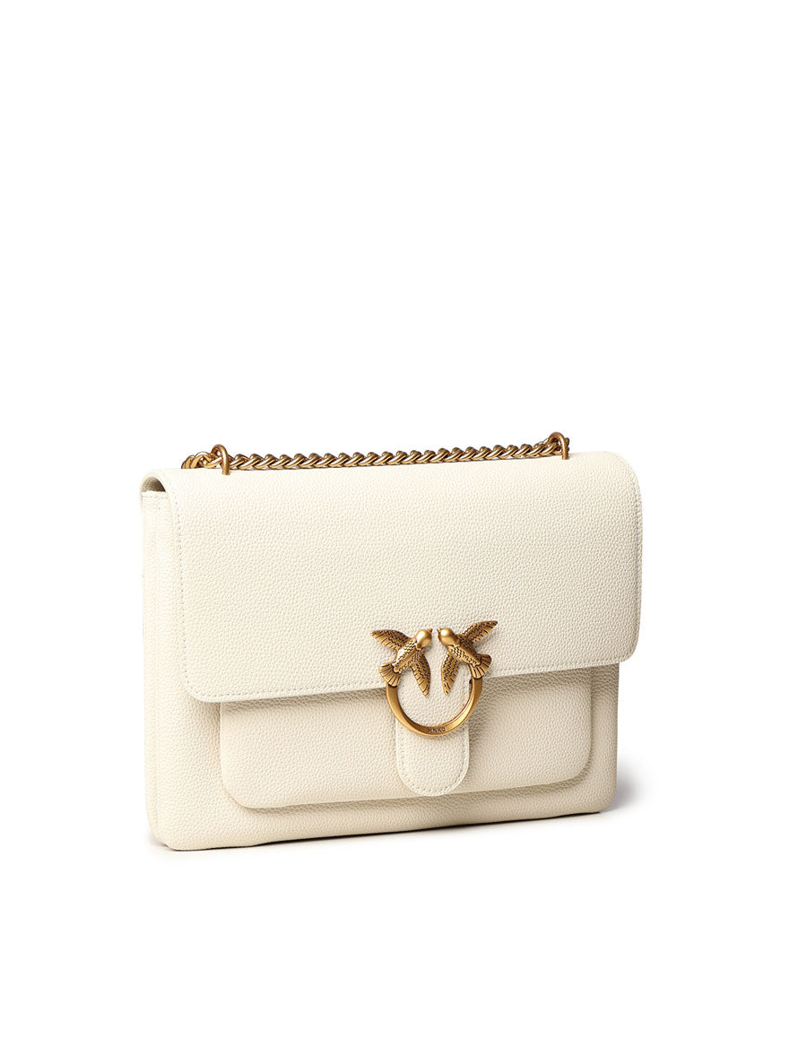 Borsa piccola a tracolla Love Bag in pelle morbida<BR/> 104527 A29QZ14Q PINKO 