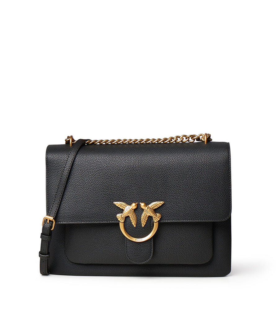 Borsa a tracolla grande Love Bag in pelle 104527 A29QZ99Q PINKO 