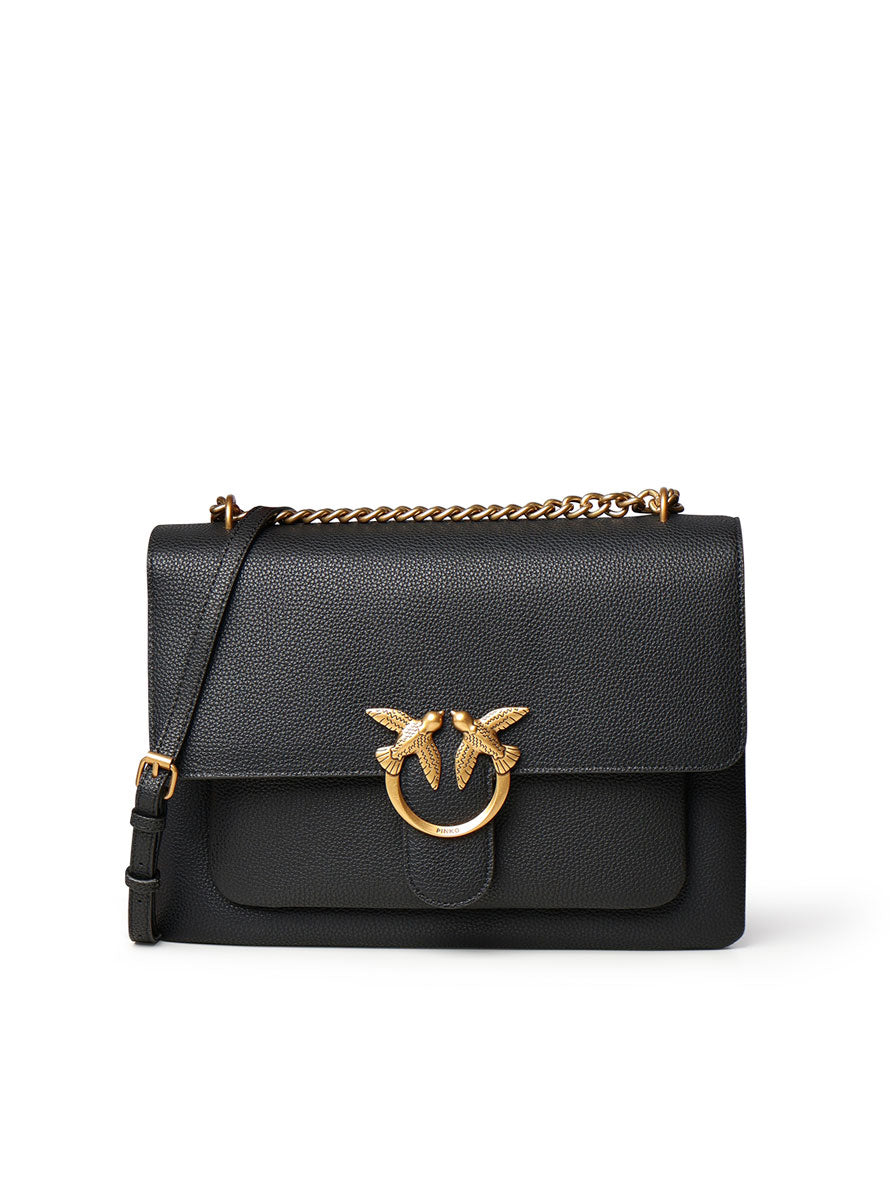 Borsa a tracolla grande Love Bag in pelle 104527 A29QZ99Q PINKO 