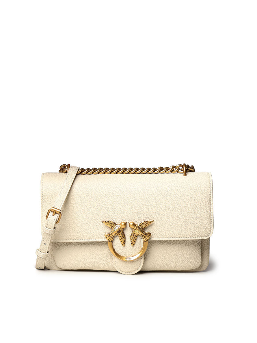 Borsa piccola a tracolla Love Bag in pelle morbida 104528 A29QZ14Q PINKO 