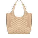Borsa shopper in tessuto trapunta puzzle 104536 A1EUC50Q PINKO 