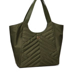 Borsa shopper in tessuto trapunta puzzle 104536 A1EUX25Q PINKO 