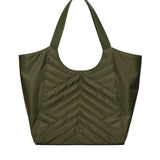 Borsa shopper in tessuto trapunta puzzle 104536 A1EUX25Q PINKO 