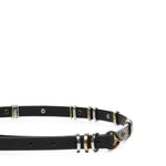 Cintura sottile in cuoio 104587 A2BAZ99P PINKO 
