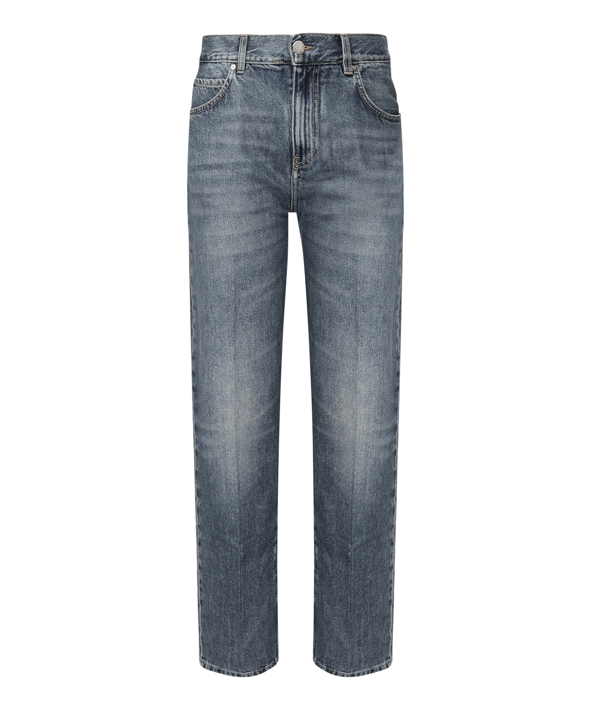 Jeans larghi con piega davanti 104600 A2DYPJU PINKO 