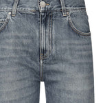 Jeans larghi con piega davanti 104600 A2DYPJU PINKO 
