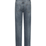 Jeans larghi con piega davanti 104600 A2DYPJU PINKO 